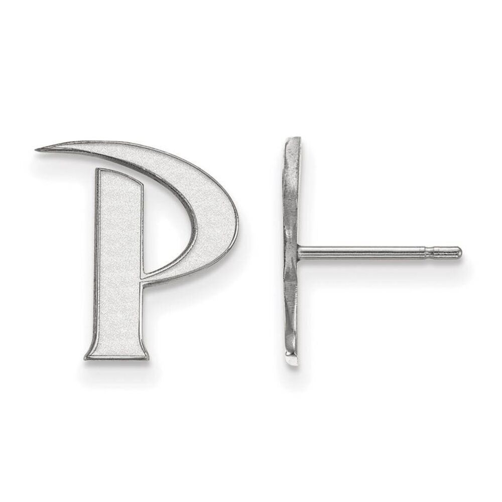 Sterling Silver Pepperdine University Small Post Earrings